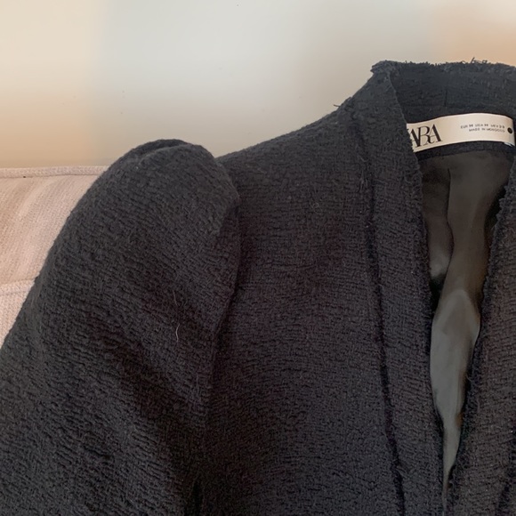 Black Zara jacket 2020 NWOT - Picture 8 of 14